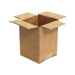 3x3x4 cm Tek Oluklu Kraft Koli