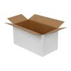 29x15x15 cm Tek Oluklu Beyaz Koli