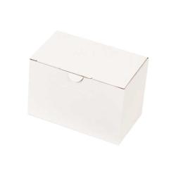 12x7x8 cm Hazır Beyaz Kutu Amerikan Kilit