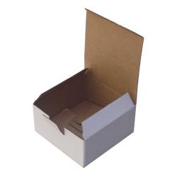 13,5x13,5x6,5 cm Hazır Beyaz Kutu