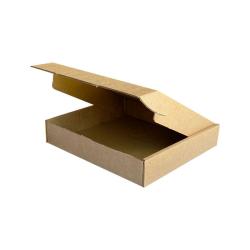 30x26x5,5 cm Kilitli Kutu Kraft Çift Oluklu