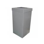 Geri Dönüşüm Atık Kutusu Gri 35x35x70 cm