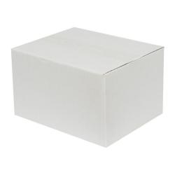 25x20x15 cm Tek Oluklu Beyaz Koli