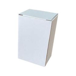6,5x6,5x10 cm Beyaz Karton Kutu Çift Oluklu