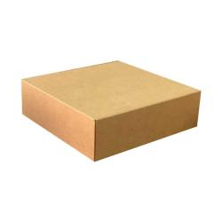 35x22x12 cm Kraft Karton Kutu Kilitli