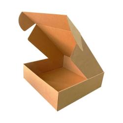 40x30x18,5 cm Kraft Karton Kutu Kilitli